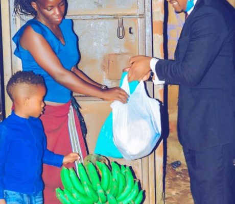 Providing food to the hungry and sustenance to the impoverished in Uganda